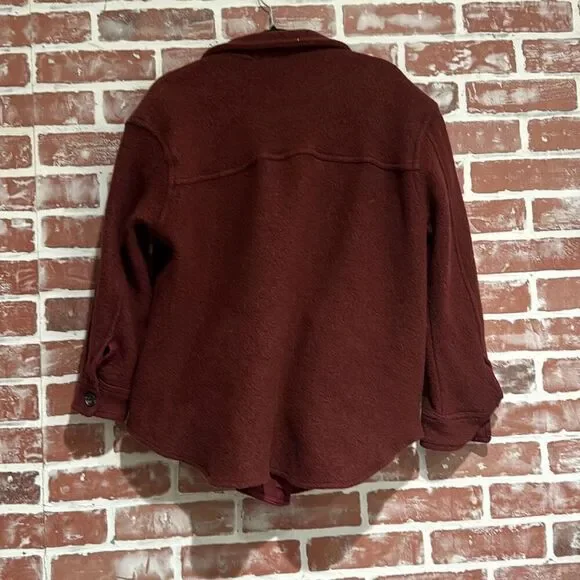 Aritzia Wilfred Free Womens The Ganna Shirt Jacket Shacket Size XL Fits a Small - Picture 2 of 7